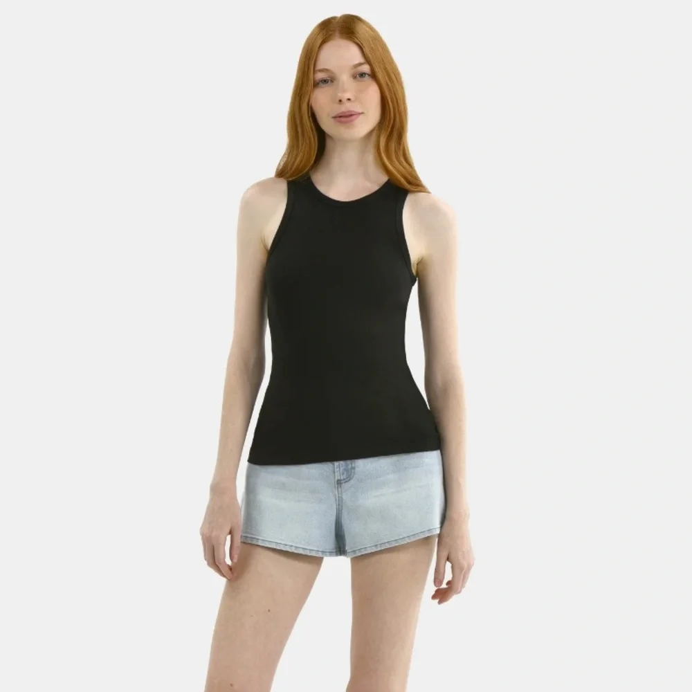 No Boundaries Women’s Denim Mom Shorts